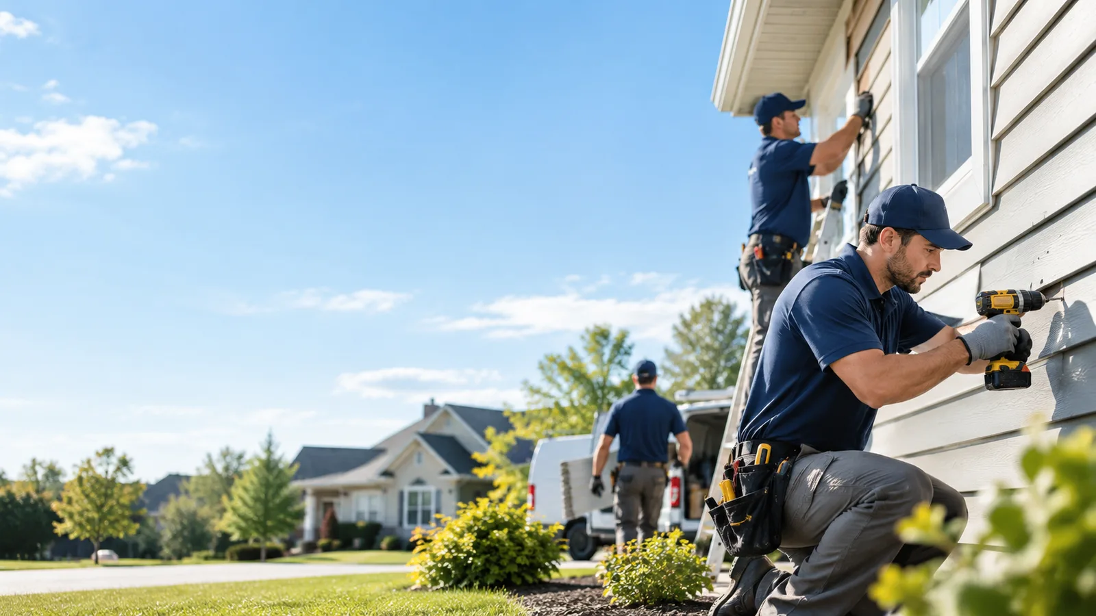 Partial Siding Replacement in Manhattan, IL